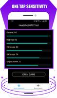 Headshot gfx tool & one tapff تصوير الشاشة 1