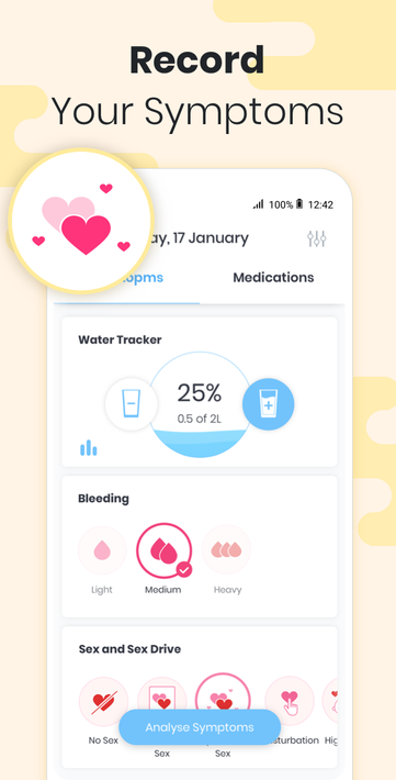 Period Tracker MIA Fem: Ovulation Calculator screenshot 3