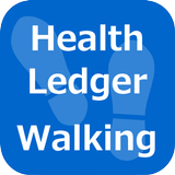 Health Ledger Walking أيقونة