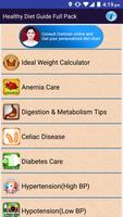 Healthy Diet Help Guide FULL Plakat