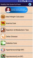 Healthy Diet Help Guide FULL الملصق