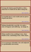 Healthy Life Quotes 截图 2