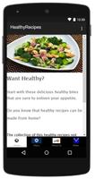 Healthy Recipes Made Easy पोस्टर