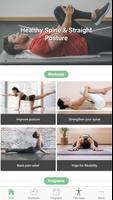 Improve Posture For A Healthy  पोस्टर