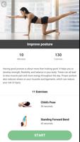 Improve Posture For A Healthy  تصوير الشاشة 1