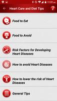 Heart Care Health & Diet Tips capture d'écran 1