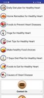 Heart Care Health & Diet Tips imagem de tela 2