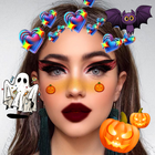 Holiday Sticker Filter Make Up أيقونة