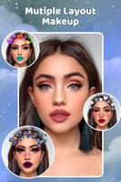 Holiday Sticker Filter Make Up تصوير الشاشة 1