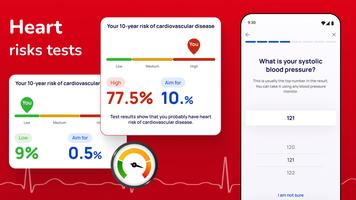تطبيق مراقبة ضغط الدم  Heartly تصوير الشاشة 2