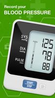 Bp monitor & blood oxygen app Poster