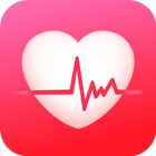 心率：心跳測量器，心率監測器 圖標