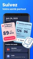 Moniteur Fréquence Cardiaque capture d'écran 1