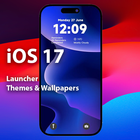 iOS 17 Launcher for Android icône
