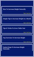 Height Growth capture d'écran 2