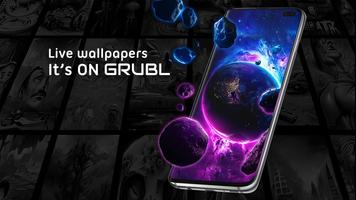 GRUBL™ 4D Live Wallpapers + AI 截圖 1
