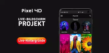 Pixel 4D™ Live-Hintergründe