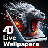 Pixel 4D™ Live Wallpapers أيقونة