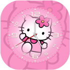Kitty Clock Live Wallpaper 图标