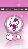 Kitty Clock Live Wallpaper 截圖 3