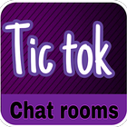 Tic tok Chat rooms icône