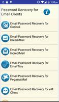 Email Password Recovery Help Plakat