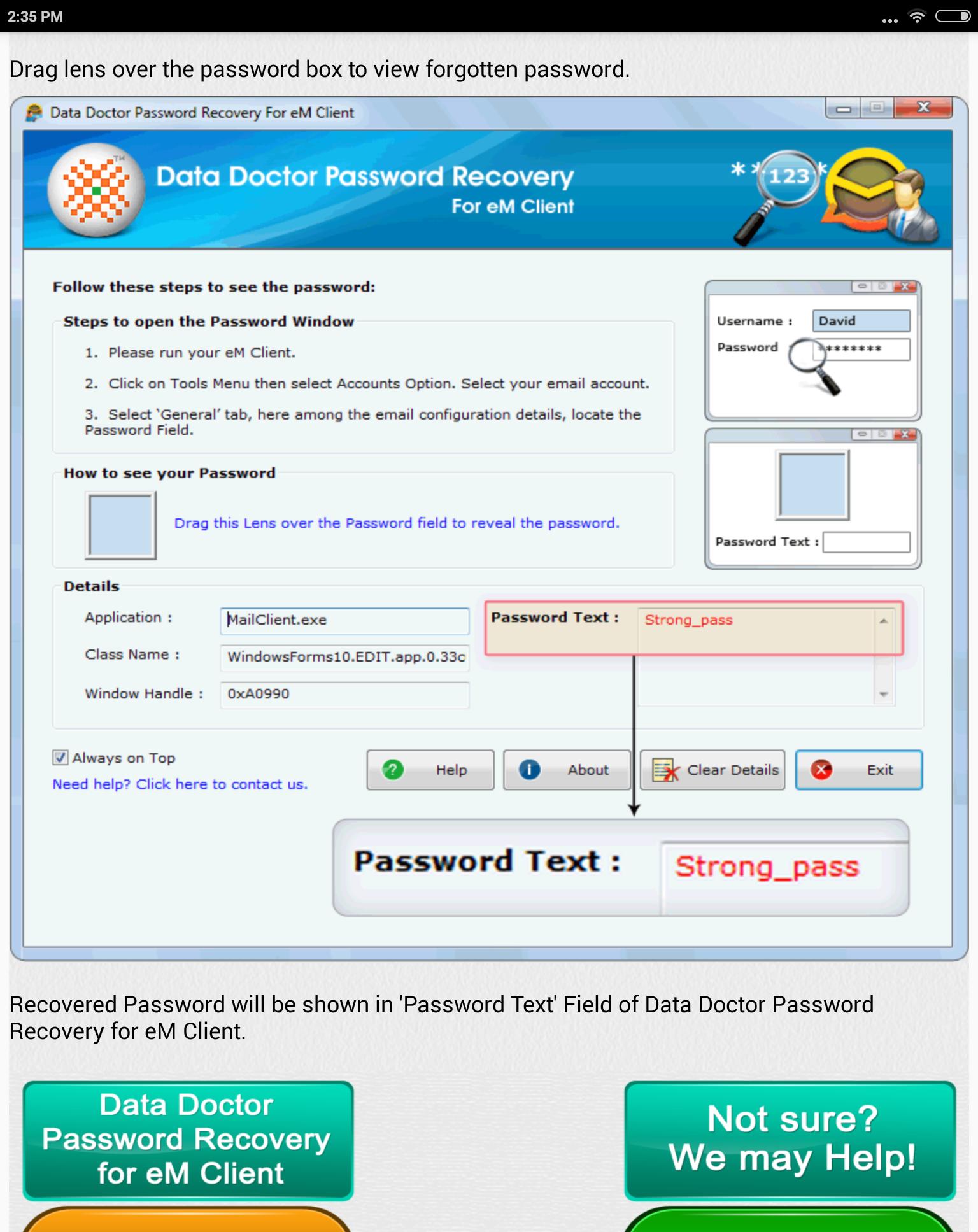 Help recover. Password Recovery. Email password. Password Recovery mobile. ACCESSDATA password Recovery Toolkit (PRTK) PNG.