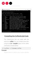 Learn CoffeeScript Tutorial скриншот 3