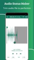 Audio Status Maker captura de pantalla 2