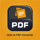 Note To PDF Converter APK
