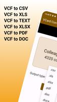 Vcard Converter - Convert VCF Affiche