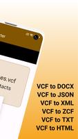 Vcard Converter - Convert VCF capture d'écran 1