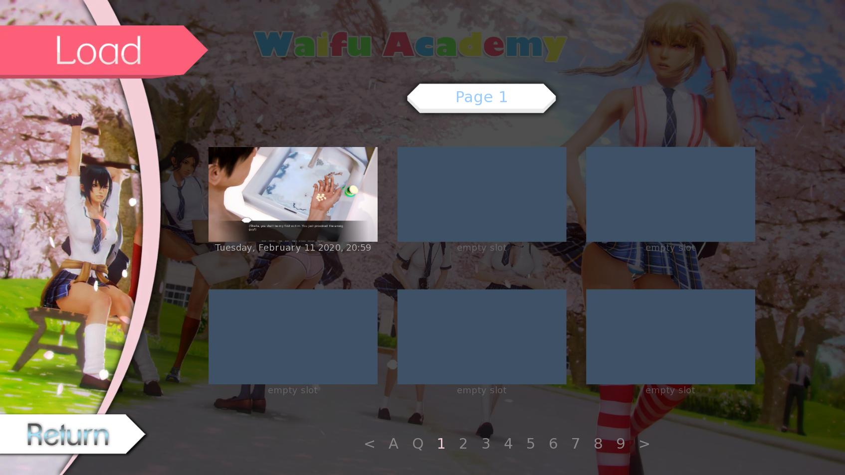Скачать Waifu Academy APK для Android