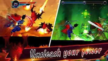 برنامه‌نما Shadow Fighter: Heroes Stickman, Shadow War عکس از صفحه