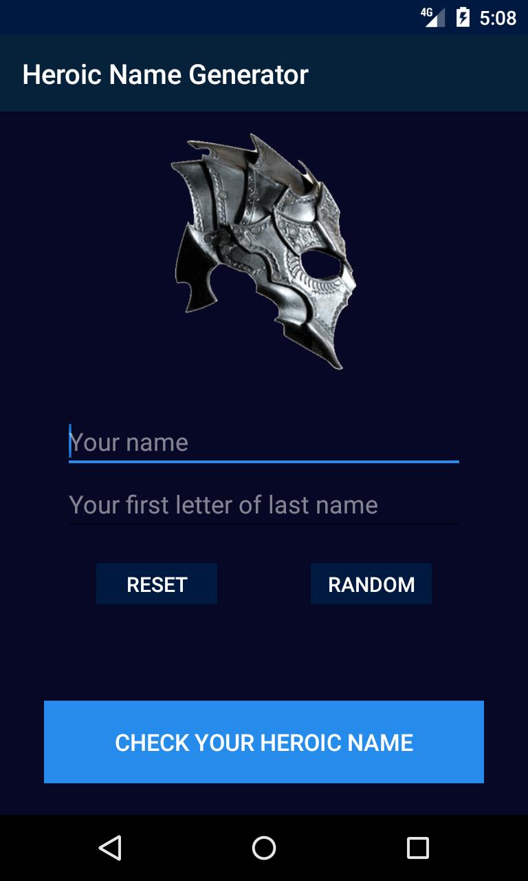 Rpg Heroic Name Generator For Android Apk Download - rpg heroic name generator for android roblox 5 letter name generator Rpg Heroic Name Generator For Android Apk Download - roblox 5 letter name generator