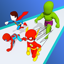 Super Hero Transform Run. A Fu APK