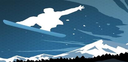 Hero Snowboard Affiche