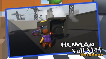 Human Fall Neighbor Flat imagem de tela 1