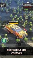 Golpear zombie con auto: matar Poster
