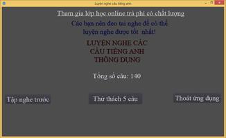 Luyện nghe các câu tiếng anh thông dụng ảnh chụp màn hình 2