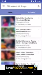 Скачать Chiranjeevi Hit Songs APK