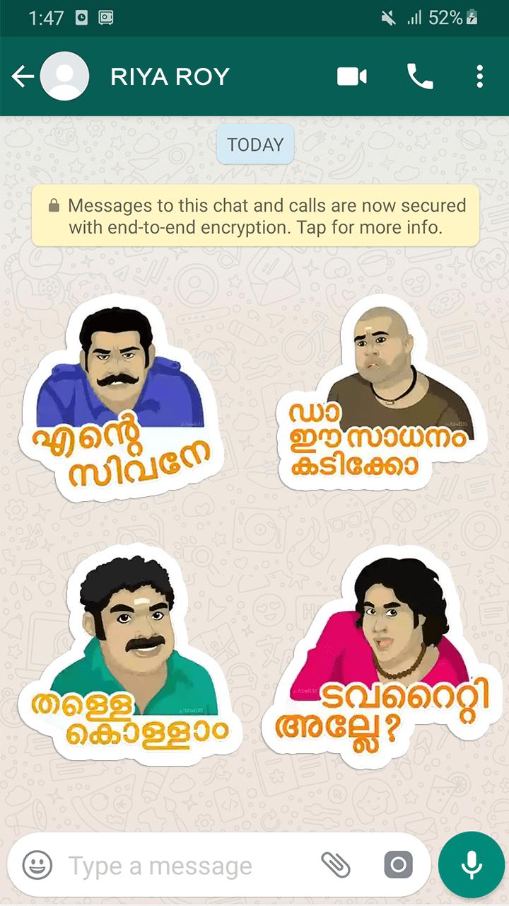 Malayalam Sticker For Whatsapp For Android Apk Download