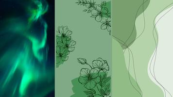 Green Aesthetic Wallpaper 포스터