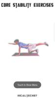 Core Stability Exercises постер