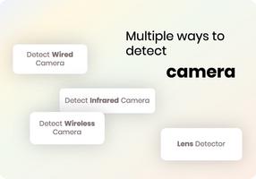 Hidden Camera Detector Gold اسکرین شاٹ 1