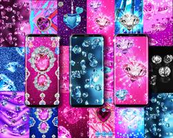 Diamond live wallpaper syot layar 1