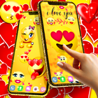 Emoji love live wallpaper أيقونة