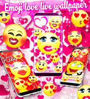 Emoji love live wallpaper تصوير الشاشة 3