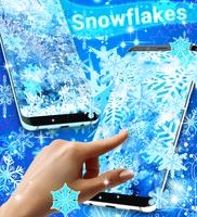 Snowflakes live wallpaper capture d'écran 2