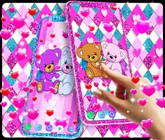 Teddy bear live wallpaper скриншот 1